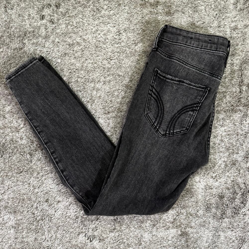 Hollister High-Rise Super Skinny Jean Women's 3S Black